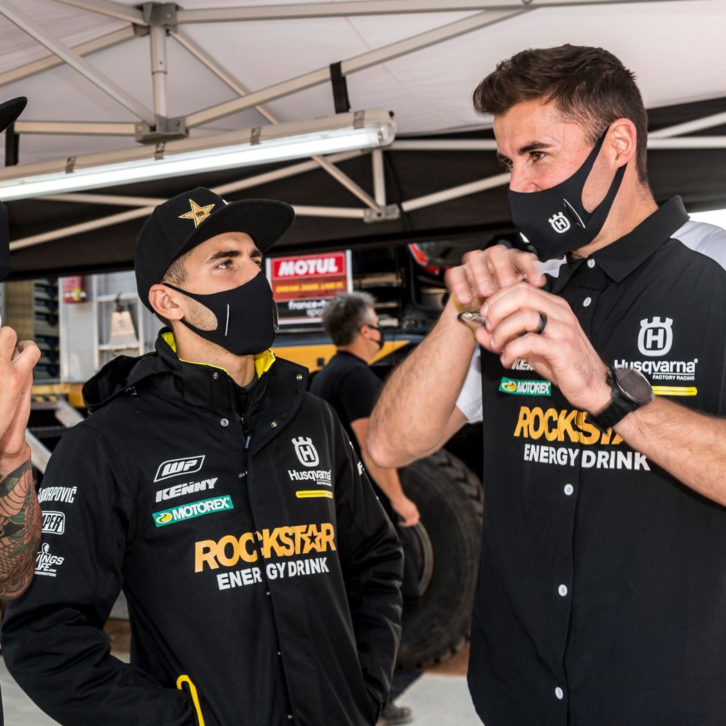 Rockstar Energy Husqvarna Factory Racing look ahead to Dakar week two Husqvarna Canada